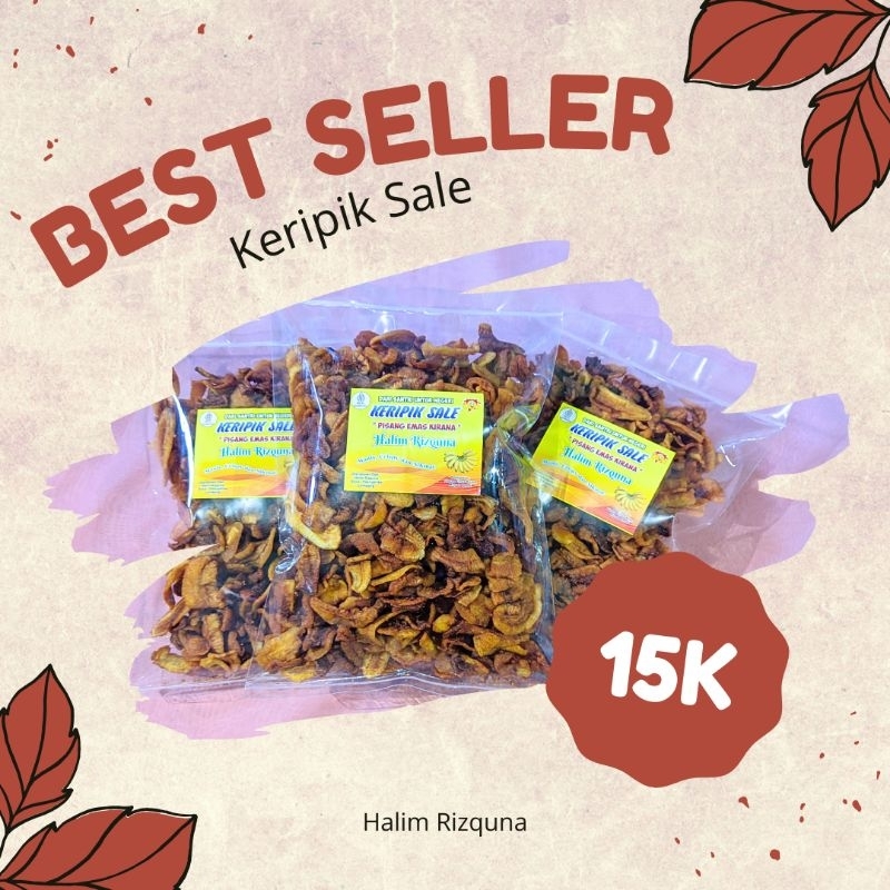 

Keripik Sale Pisang Emas Kirana 250 gram [Halim Rizquna]