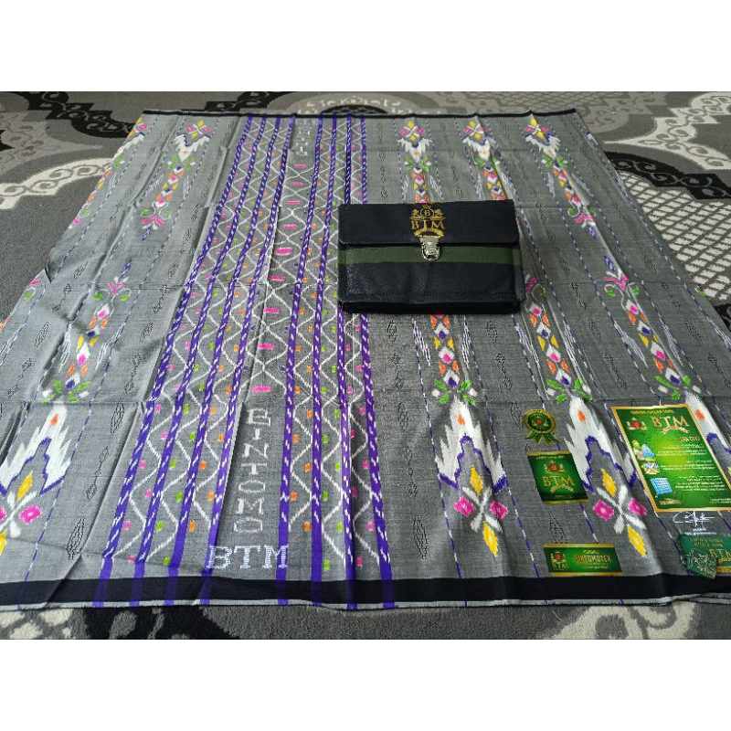 SARUNG BTM MOTIF MGT FUL SUTRA 100%. LIMITED EDITION.
