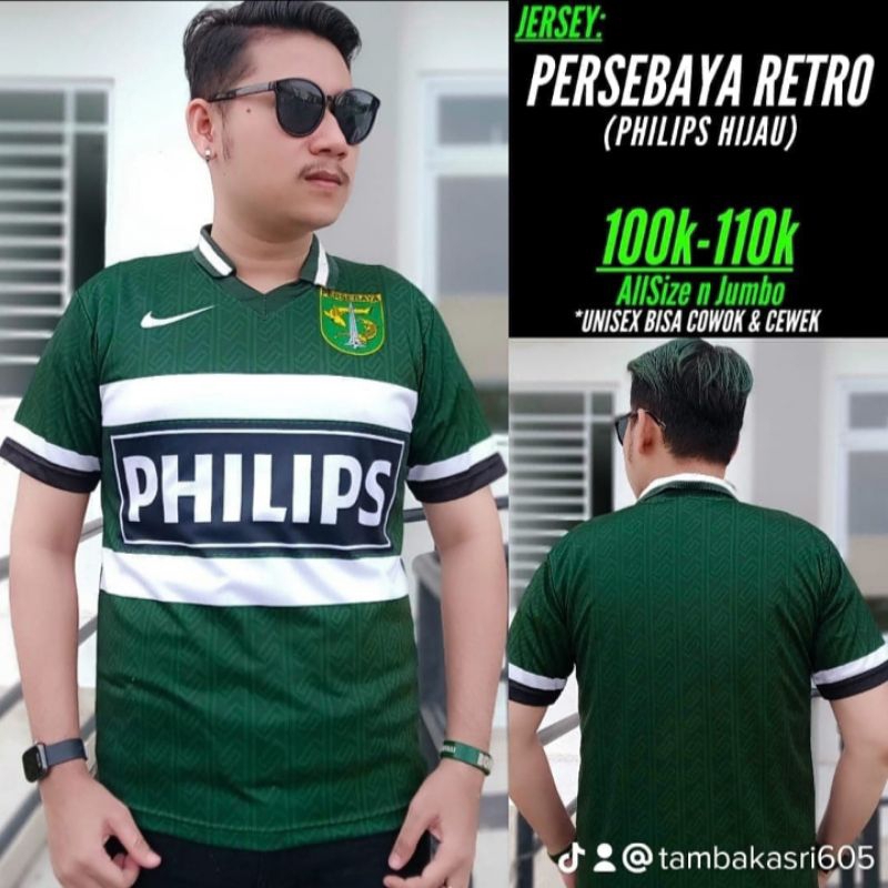 JERSEY RETRO PERSEBAYA PHILIPS