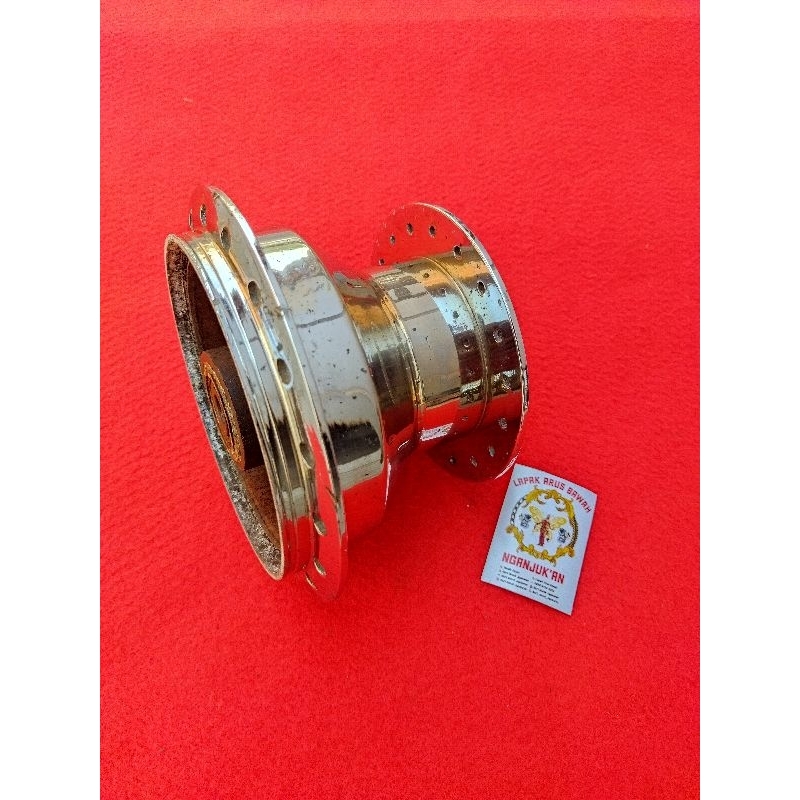Tromol Belakang Yamaha DT 100 Original Chrome Pnp Gl Megapro Tiger