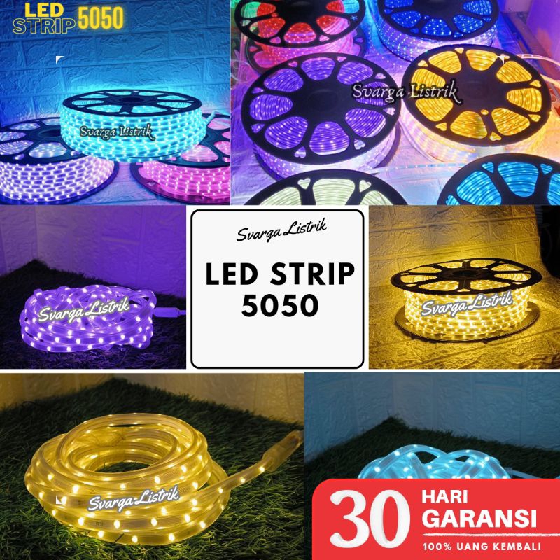 PROMO Led Strip waterproof 5M/10M/15M/20M/25M Lampu Selang | Lampu Kamar