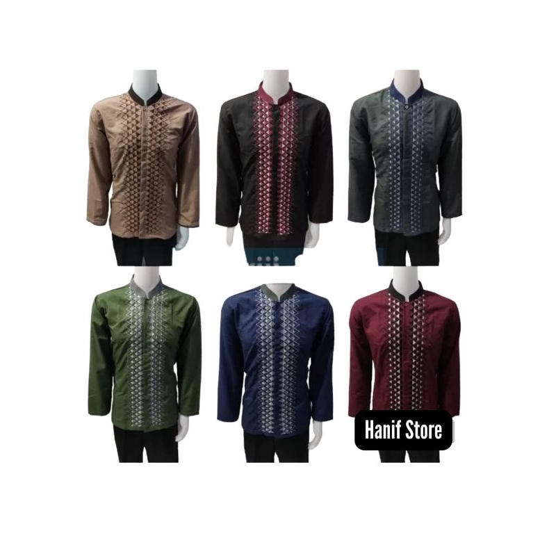 Baju Koko Grosir 20 psc Warna Terlaris / koko Grosir Kodian