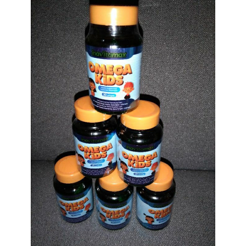 Vitamin Kecerdasan Anak Kids Omega 3 / Kids omega 3 anak / Vitamin Anak Untuk Otak dan Daya Tahan Tu