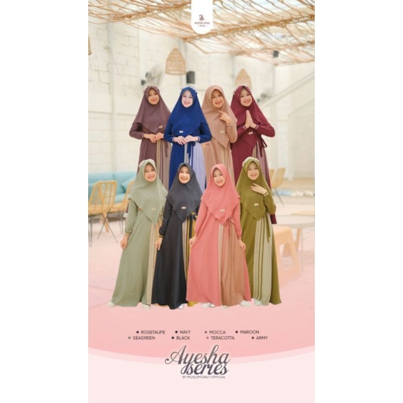 SET KIDS AYESHA // MOESLEM DAILY//