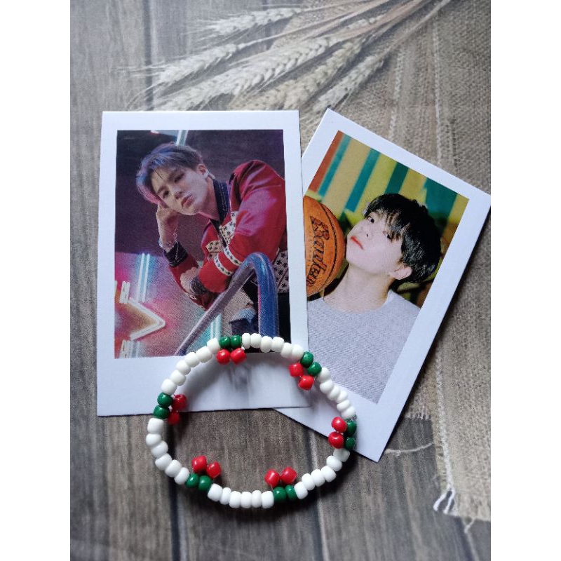 GELANG MANIK KPOP GELANG JENO GELANG TAEYONG GELANG SCOUPS GELANG MANIK NCT GELANH MANIK CHERRY AKSE