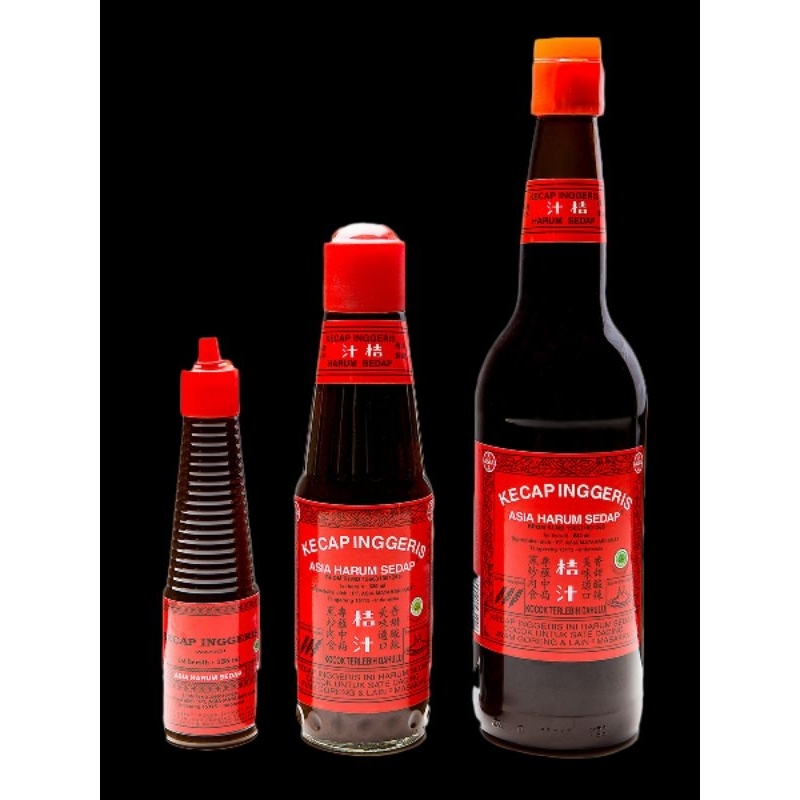 

Kecap Inggeris/Kecap Inggris Asia Harum Sedap halal 320ml 620ml