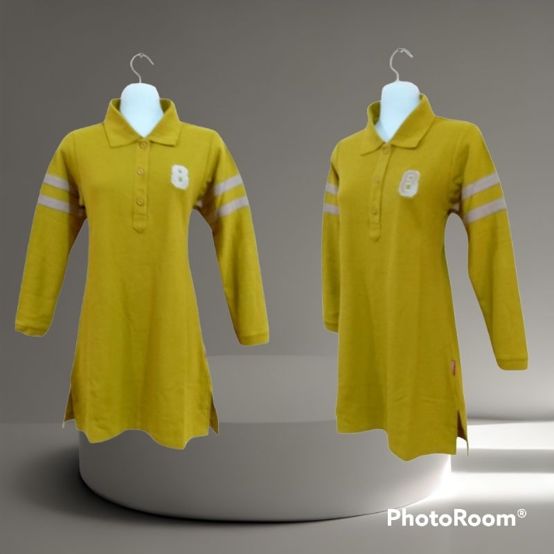 Tunik Angka 8 Uncle West Katun Lacoste S-XXXXL