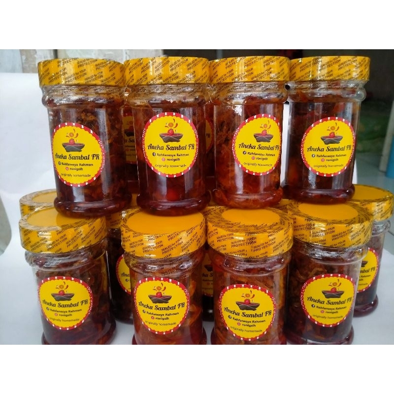 

sambal teri Medan pedas FR