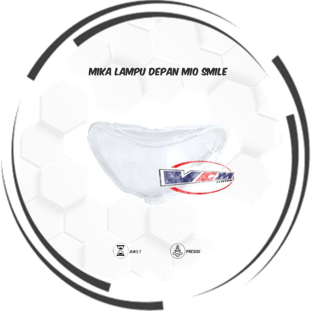 Mika Kaca Lampu Depan Mio New / Mio Smile