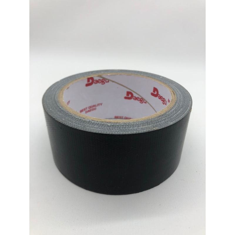 

lakban kain hitam 2” x 12m cloth daegu tape murah berkualitas