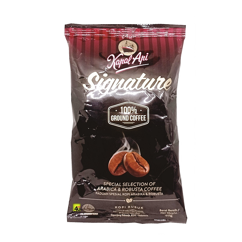 

Kapal Api SIGNATURE - Kopi Tubruk Murni - 65 gr POUCH