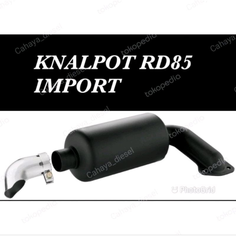 KNALPOT MUFFLER RD85 MESIN DIESEL KUBOTA TRAKTOR QUICK IMPORT