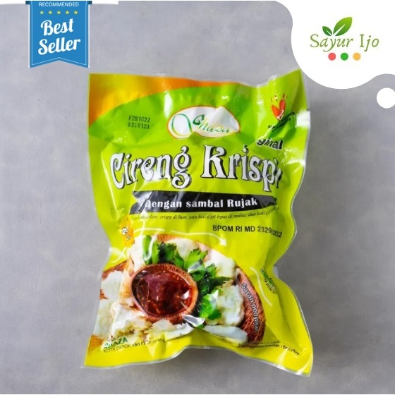 

Cireng Crispy Shaza 400 Gram Fresh Frozen Sambal Rujak Cemilan Snack Instant Olahan Segar