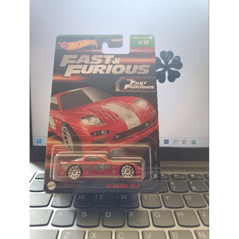 Hotwheels Fast and Furious Mazda Rx7