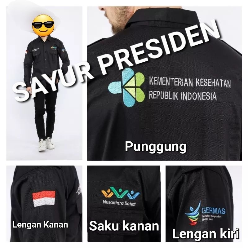 kemeja nusantara sehat seragam nusantara sehat baju nusantara sehat pdh nusantara sehat pdl nusantar
