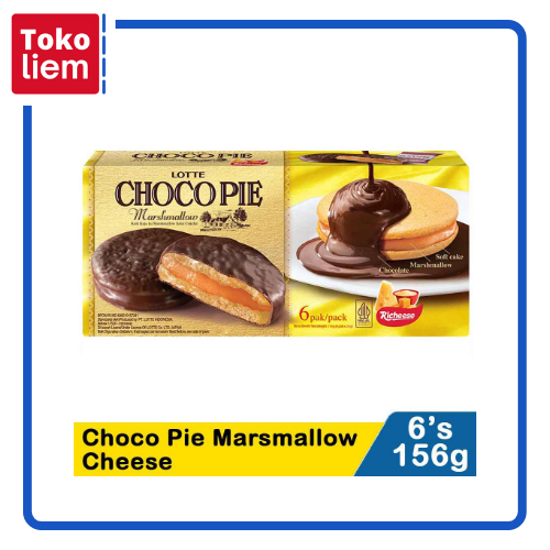 

Lotte Choco Pie Marsmallow 6'S Cheese 156G