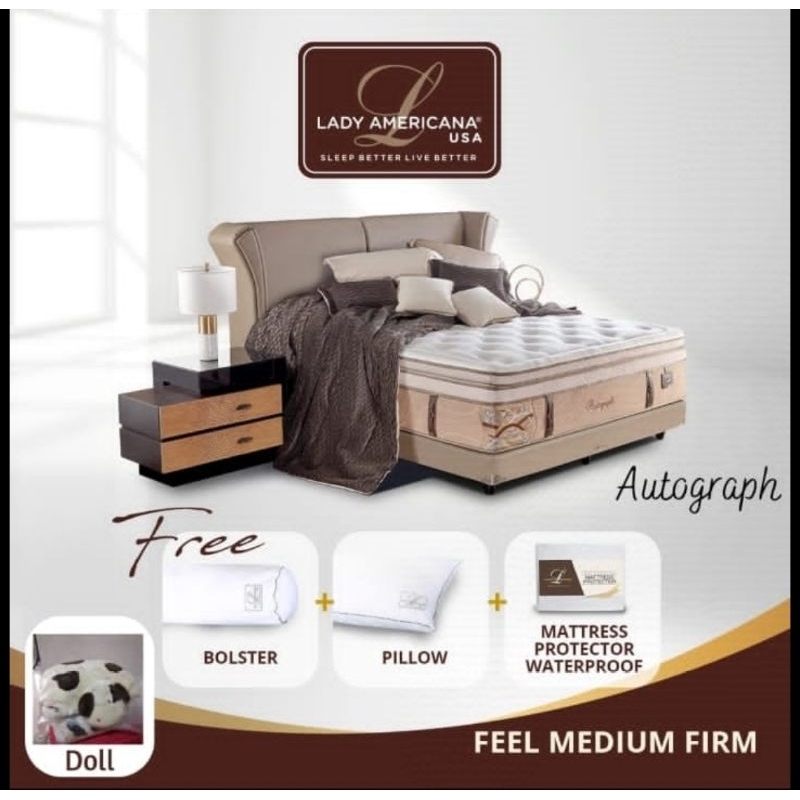 Lady Americana Autograph 160x200 Mattress Only