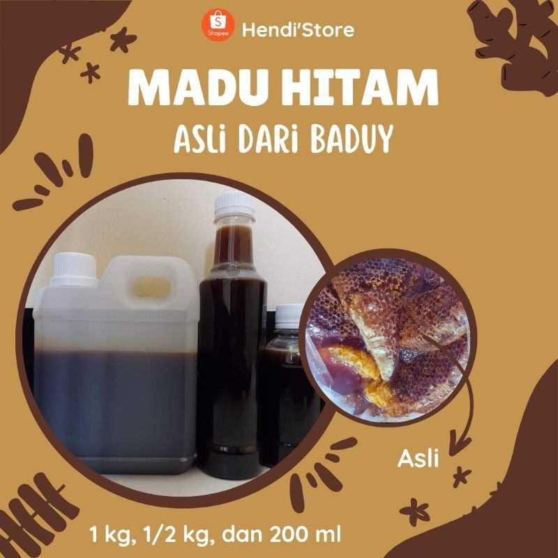 

MADU HITAM PAHIT UKURAN 1 KG