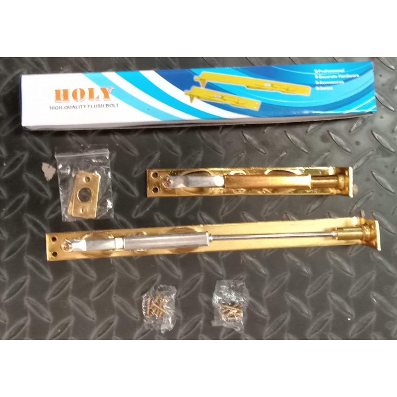 GRENDEL TANAM BESI  6-10 / SLOT PINTU / GRENDEL TANAM PINTU KUNING