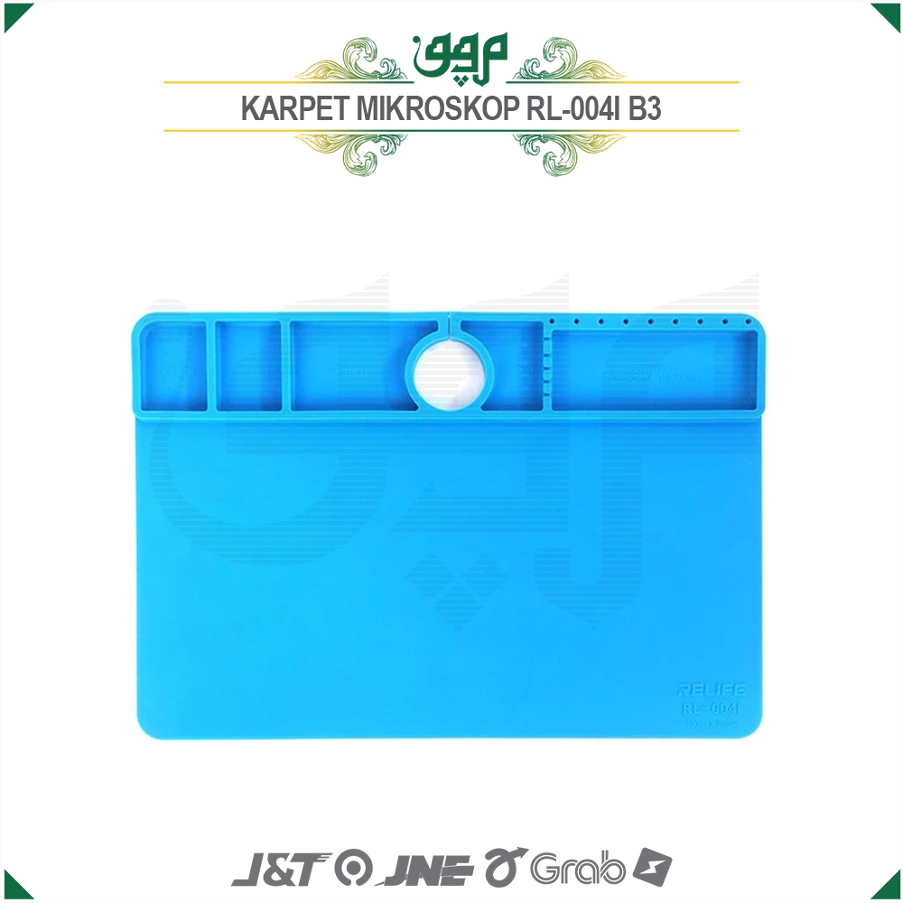 Karpet Mikroskop Rl-004i B3 / Service Pad Mikroskop Relife Rl-004i B3 Anti Panas / Karpet Servis Mic