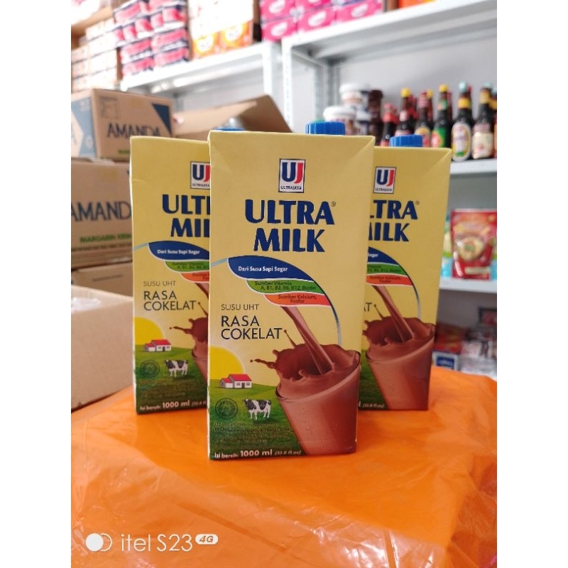 

SUSU ULTRA MILK 1000 ML RASA COKLAT