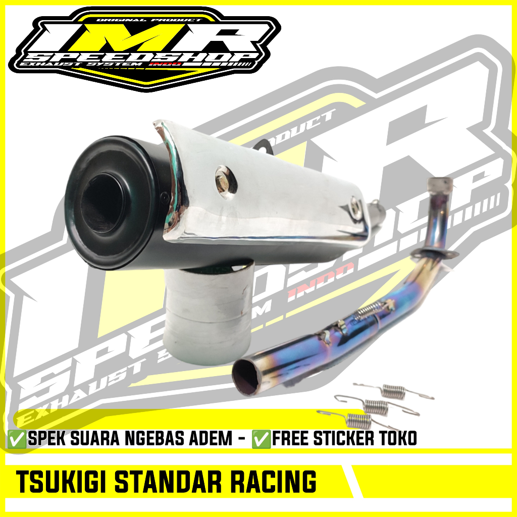 KNALPOT STANDAR RACING TSUKIGI JUPITER Z CAPUNG BURHAN ROBOT Z1 | VEGA R R NEW ZR RR LAMA KOTAK CRYP