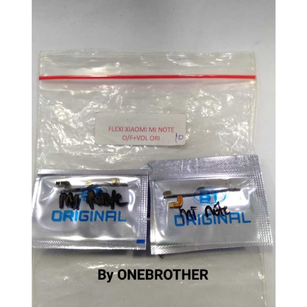 FLEXIBLE FLEKSIBEL TOMBOL POWER ON OFF VOLUME XIAOMI MI NOTE 1