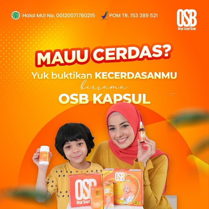 NUTRISI OTAK Si Kecil, OSB Kids Syrup Free Madu