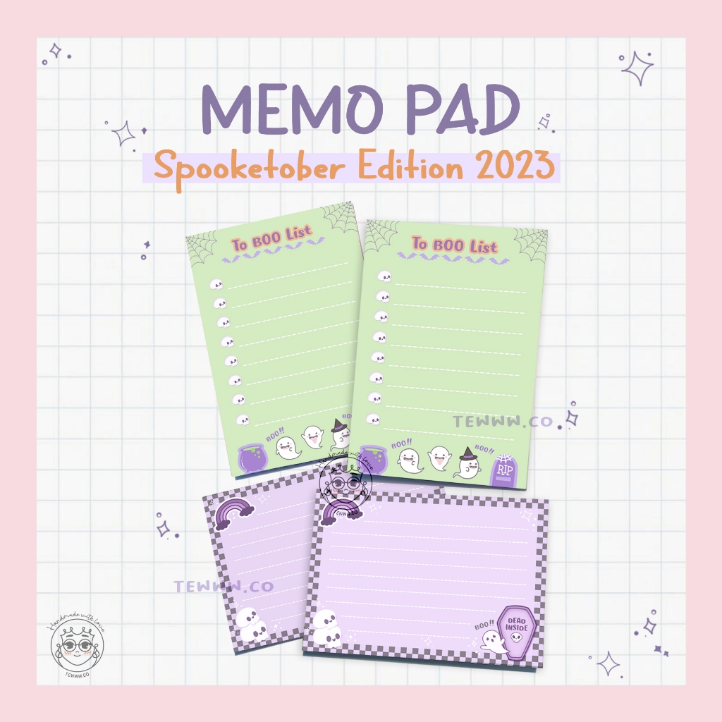 

Memopad / Notes Spooketober Edition by TEW