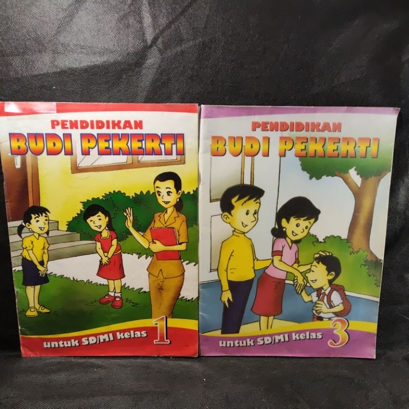 Buku Pendidikan Budi Pekerti kelas 1, 3, I, III, SD, PT Griya Widya Pustaka.
