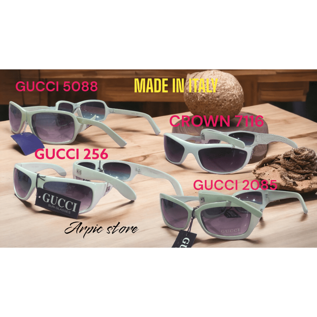 KACAMATA GUCCI  & CROWN MADE IN ITALY DEWASA