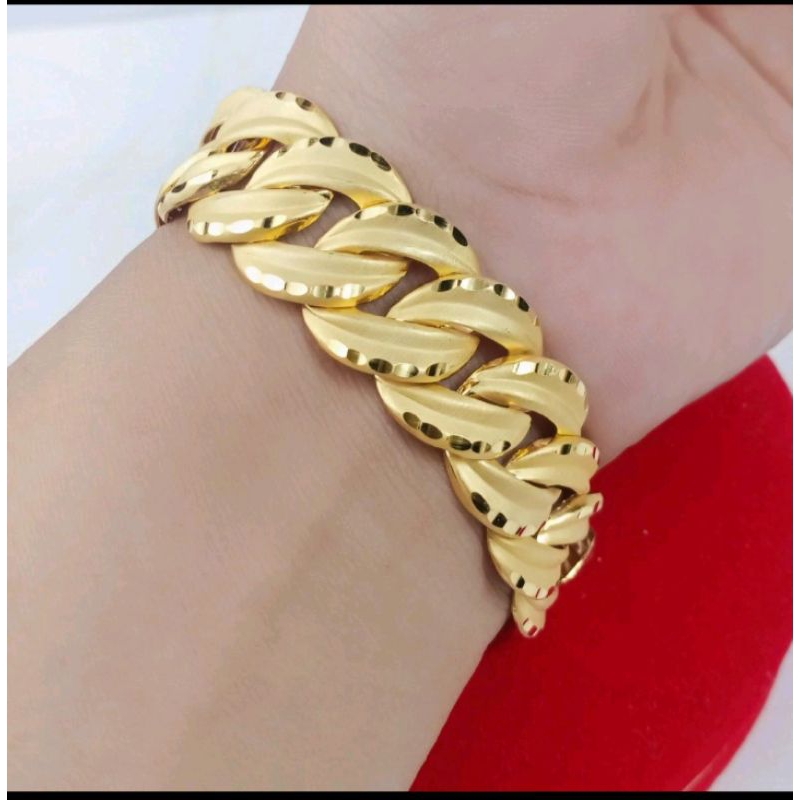 Gelang rantai Dove gelang lipan gelang sisik naga gelang tipis dan ringan