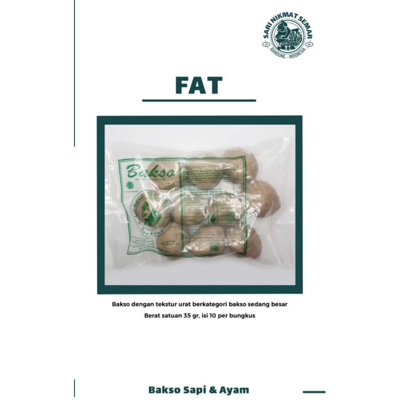 

BAKSO URAT FAT CAP SEMAR