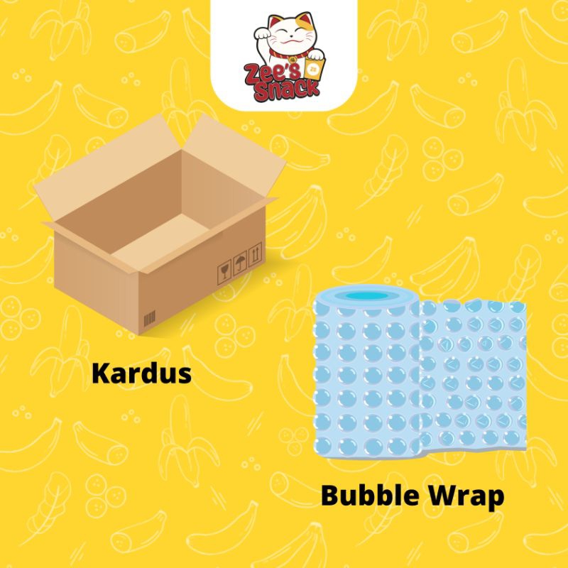 

Packaging Sekunder (Kardus / Bubble Wrap)