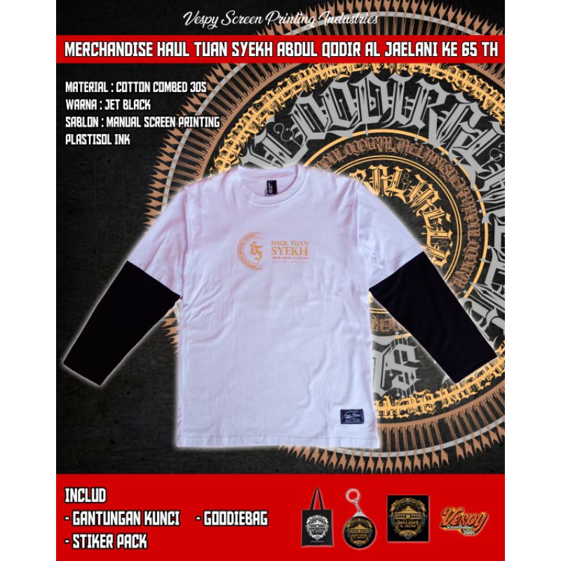 Kaos Haul Tuan Syekh Abdul Qodir Al Jaelani ke 65 Cilongok