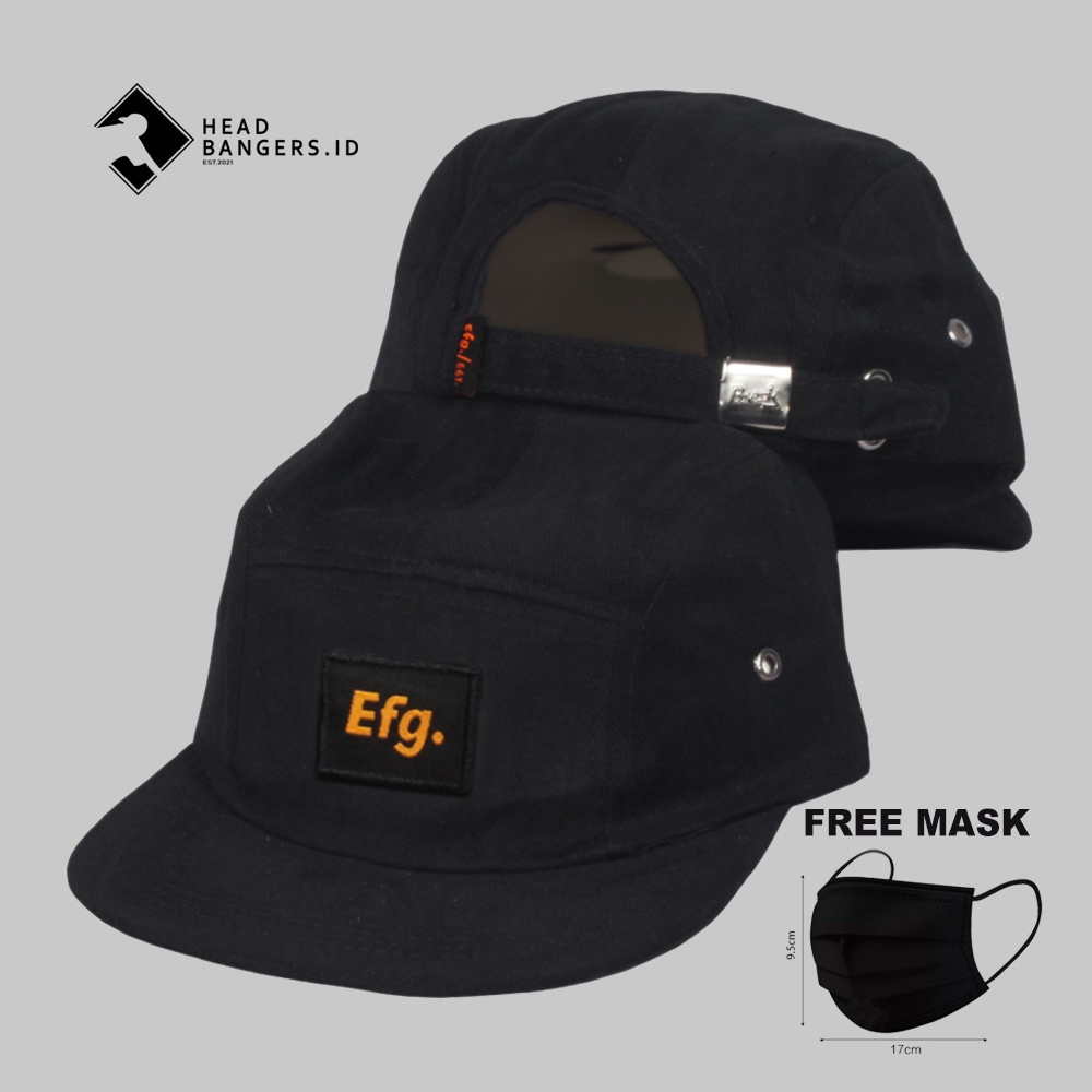 Topi 5 Panel EFG Raffle