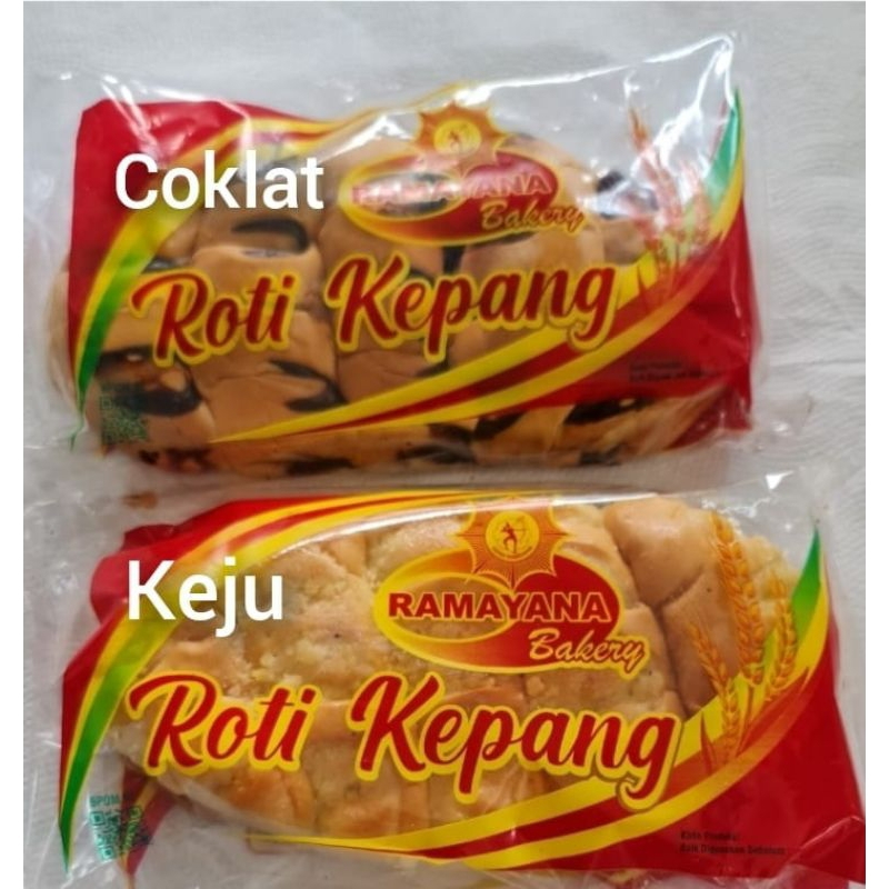 Roti Kepang Keju • Roti Kepang Coklat RAMAYANA Bakery