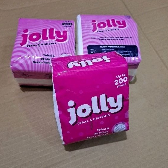 Tissue jolly pop up 200s / tissue jolly