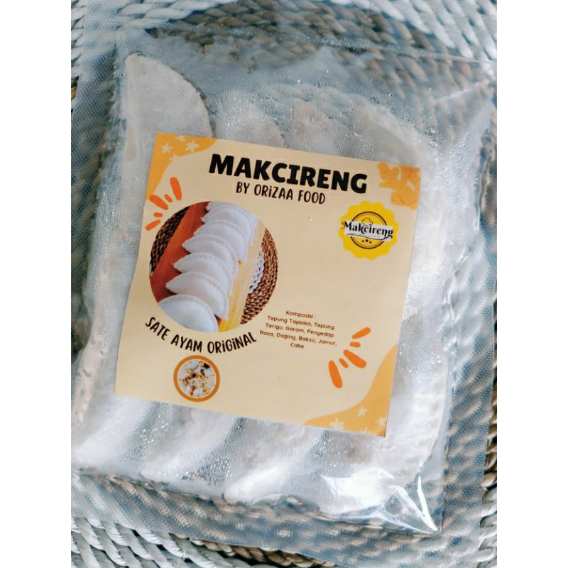 

Makcireng Cireng Isi Varian Isi Sate Ayam Manis dan Gurih