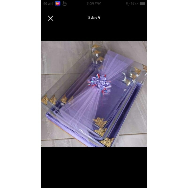 

kotak hantaran kotak seserahan isi 4 bok model tile