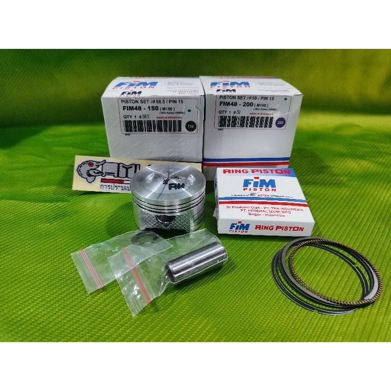 piston fim 58.5 59 pin 15 58,5mm mio