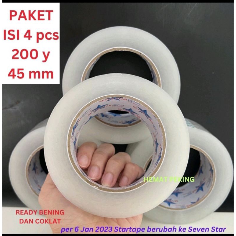 

Lakban Gratis Ongkir 200 yard Paket isi 4 Pcs