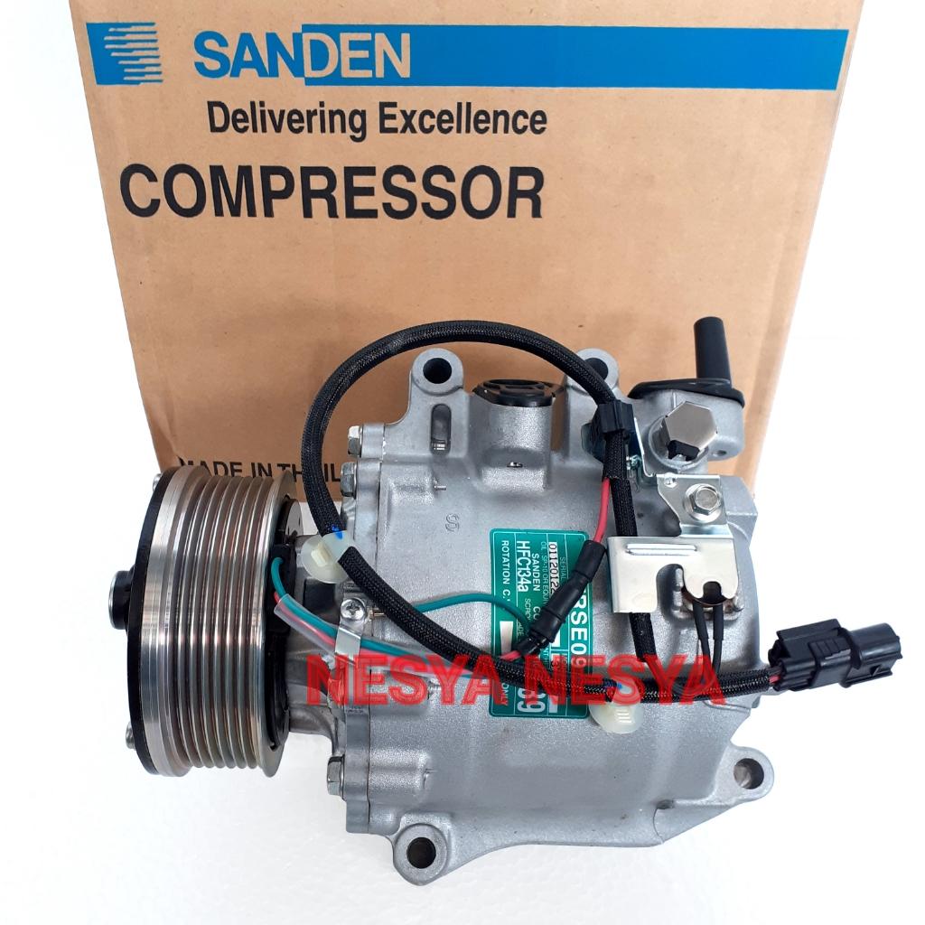 Compressor Compresor Kompressor Kompresor AC Mobil Honda All New CR-V CRV RE Generasi Ketiga Gen 3 G