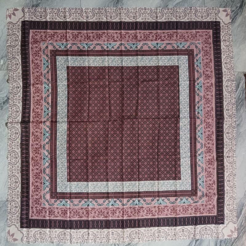 denay motif terbaru denay hijabsegiempat motif hijab polos denay premium / Nomiq Store