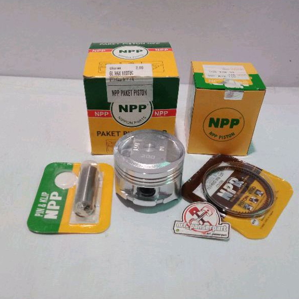 PISTON KIT PEN 15 MM///SEHER SET RING HONDA GL MAX NEOTECH size 125/150/175/ 200 (57,75/58/58,25/58,