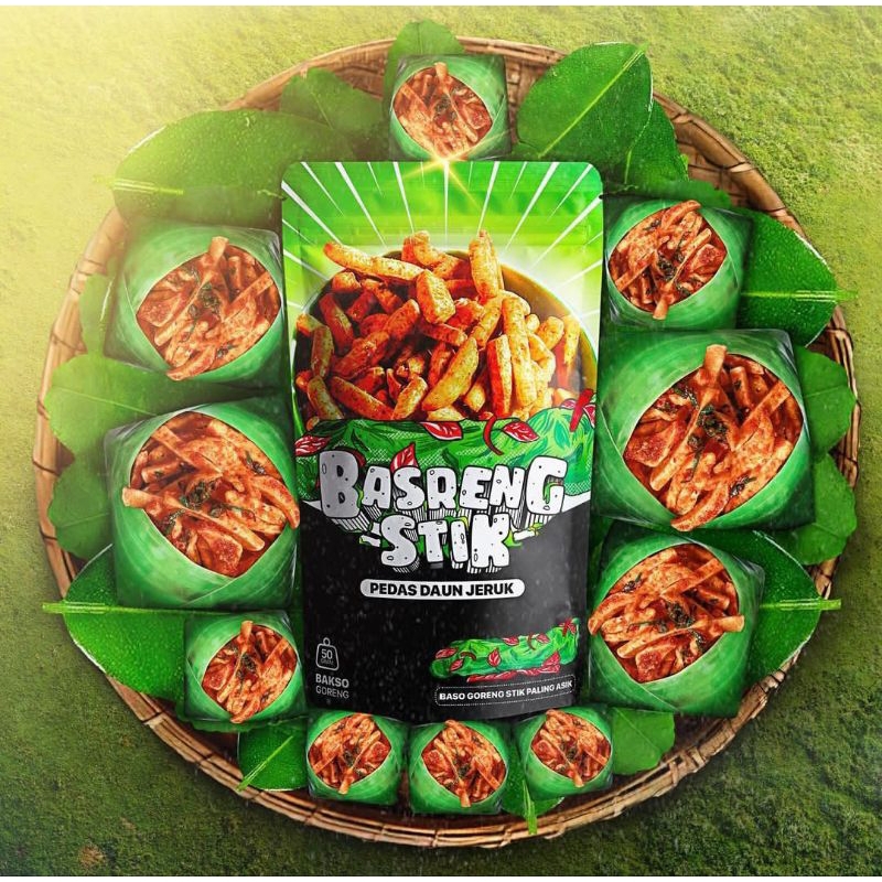 

Basreng pedas daun jeruk renyah