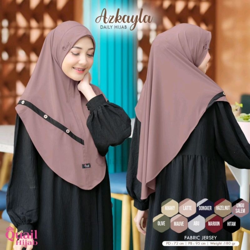 Quail Hijab ORIGINAL - Azkayla Daily Hijab