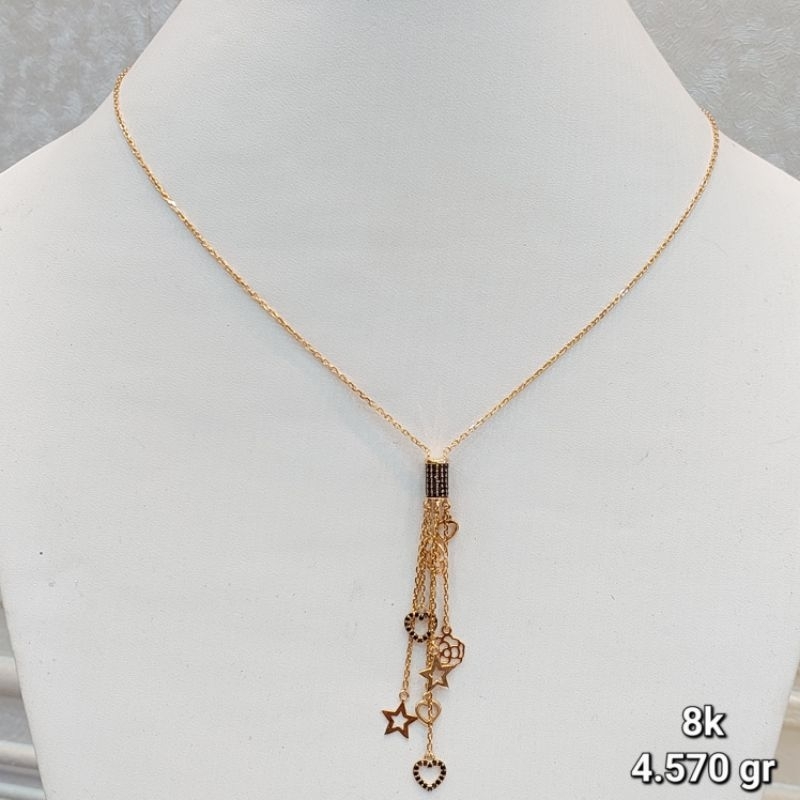 kalung emas muda asli, toko emas kencana indah