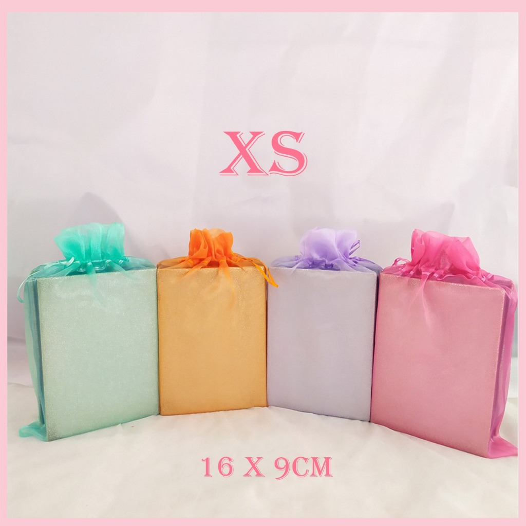 [ Size XS ] TAS SERUT ORGANZA Organdi Tempat Seserahan Buku Yasin Hampers