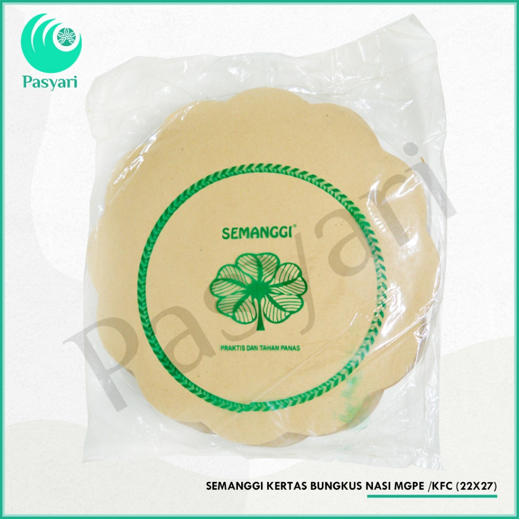 SEMANGGI KERTAS BUNGKUS NASI MGPE /KFC (22X27)